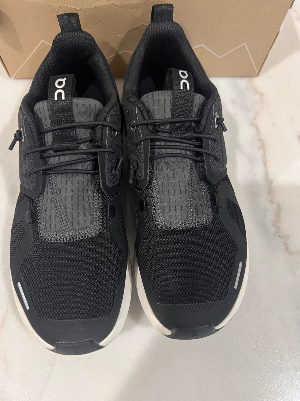 On Kids Running Sneakers - Black/Gray